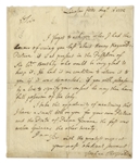 Sir Joshua Reynolds Autograph Letter Signed -- Reynolds Corresponds With a Patron (Likely Sir William Hamilton) in 1772, Asking for Payment of 32 Guineas for Two Paintings
