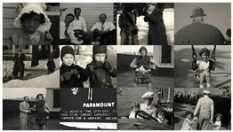 Twenty-Four 16mm Film Reels With Behind-the-Scene Footage From Uncivil War Birds & Back From the Front -- Moe & Shemp Display Their Fox Film Checks, Plus Three Stooge Films & Curly Goofing Off