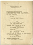 Moe Howard's 26pp. Script for The Three Stooges 1936 Film ''Ants in the Pantry'' -- Very Good Condition 