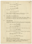 Moe Howard's 26pp. Script for The Three Stooges 1936 Film ''Ants in the Pantry'' -- Very Good Condition 