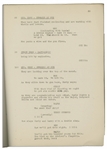 Moe Howard's 35pp. Script Dated March 1936 for The Three Stooges Film ''Half-Shot Shooters'' -- Very Good Plus Condition