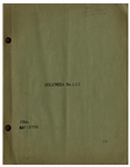 Moe Howard's 28pp. Script Dated May 1936 for The Three Stooges Film ''Whoops, I'm an Indian!'' -- With Annotations in Moe's Hand Throughout & 3.5 Additional Pages of Script Changes -- Very Good
