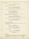 Moe Howard's 31pp. Script Dated May 1937 for The Three Stooges Film ''Playing the Ponies'' or ''Story of the Race Horse'' -- With Annotations in Moe's Hand Including Pencil Signatures -- Very Good