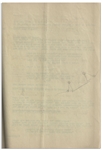 Moe Howard's 30pp. Script Dated April 1937 for The Three Stooges Film ''Playing the Ponies'' -- With Numerous Annotations in Moe's Hand -- Bound by Staples, Very Good Condition