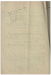 Moe Howard's 30pp. Script Dated April 1937 for The Three Stooges Film ''Playing the Ponies'' -- With Numerous Annotations in Moe's Hand -- Bound by Staples, Very Good Condition