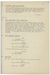 Moe Howard's 28pp. Script Dated May 1937 for The Three Stooges Film ''The Sitter Downers'' -- Very Good Condition