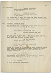 Moe Howard's 28pp. Script Dated May 1937 for The Three Stooges Film ''The Sitter Downers'' -- Cover & Title Page Are Photocopies, Else Very Good Condition