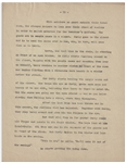 Moe Howard's 18pp. Outline Dated October 1938 for The Three Stooges Film ''Saved by the Belle'' -- With Numerous Annotations in Moe's Hand Throughout -- Very Good Condition