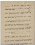 Moe Howard's 18pp. Outline Dated October 1938 for The Three Stooges Film ''Saved by the Belle'' -- With Numerous Annotations in Moe's Hand Throughout -- Very Good Condition