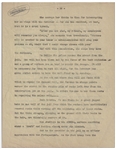 Moe Howard's 18pp. Outline Dated October 1938 for The Three Stooges Film ''Saved by the Belle'' -- With Numerous Annotations in Moe's Hand Throughout -- Very Good Condition