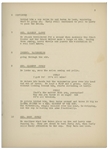 Moe Howard's 32pp. Script Dated 1939 for The Three Stooges Film ''A Ducking They Did Go'' -- Very Good Condition
