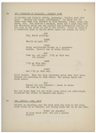 Moe Howard's 32pp. Script Dated 1939 for The Three Stooges Film ''A Ducking They Did Go'' -- Very Good Condition