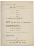 Moe Howard's 32pp. Script Dated 1939 for The Three Stooges Film ''A Ducking They Did Go'' -- Very Good Condition