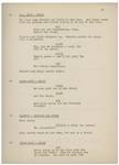 Moe Howard's 32pp. Script Dated 1939 for The Three Stooges Film ''A Ducking They Did Go'' -- Very Good Condition