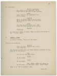 Moe Howard's 32pp. Script Dated 1939 for The Three Stooges Film ''A Ducking They Did Go'' -- Very Good Condition