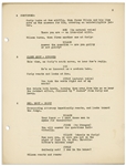 Moe Howard's 27pp. Script Dated August 1939 for The Three Stooges 1940 Film ''A Plumbing We Will Go'' -- With Signature & Writing by Moe on Back Cover -- Very Good Condition