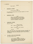 Moe Howard's 27pp. Script Dated August 1939 for The Three Stooges 1940 Film ''A Plumbing We Will Go'' -- With Signature & Writing by Moe on Back Cover -- Very Good Condition