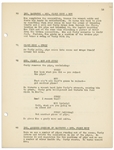 Moe Howard's 27pp. Script Dated August 1939 for The Three Stooges 1940 Film ''A Plumbing We Will Go'' -- With Signature & Writing by Moe on Back Cover -- Very Good Condition