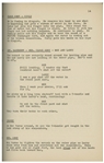 Moe Howard's 27pp. Script Dated August 1939 for The 1940 Three Stooges Film ''A Plumbing We Will Go'' -- Very Good Plus Condition