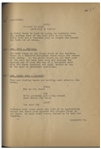 Moe Howard's 33pp. Script Dated June 1942 for The 1943 Three Stooges Film ''Spook Louder'' -- With Annotations in Moe's Hand & Additional 2pp. Shooting Schedule -- Very Good Condition