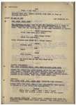 Moe Howard's Signed 32pp. Script Dated May 1942 for The 1943 Three Stooges Film ''Back From the Front'', With Working Title ''A Sailor's Mess'' -- Signed by Moe on Cover -- Very Good Condition