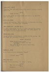 Moe Howard's 32pp. Script Dated July 1942 for The 1943 Three Stooges Film Three Little Twirps -- With Original Writing on Covers -- Archival Repair to Cover, Else Very Good Condition