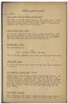 Moe Howard's 30pp. Script Dated February 1943 for The Three Stooges Film ''I Can Hardly Wait'' -- Very Good Condition