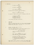 Moe Howard's 26pp. Script Dated March 1943 for The Three Stooges Film ''Dizzy Pilots'', With Working Title ''Pest Pilots'' -- Very Good Condition