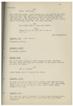 Moe Howard's 26pp. Script Dated March 1943 for The Three Stooges Film ''Dizzy Pilots'', With Working Title ''Pest Pilots'' -- Very Good Condition
