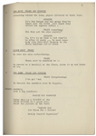 Moe Howard's 34pp. Script Dated March 1943 for The Three Stooges Film ''Phony Express'' -- Very Good Condition
