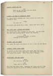 Moe Howard's 26pp. Script Dated May 1943 for The Three Stooges Film ''A Gem of a Jam'' -- With 5 Additional Pages of Script Changes -- Archival Repair to Cover, Otherwise Very Good Condition