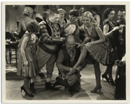 10" x 8" Glossy Photo From the 1935 Three Stooges Film "Horses Collars" -- Very Good Condition