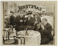 10" x 8" Glossy Photo From the 1936 Three Stooges Film "Half Shot Shooters" -- Very Good Condition