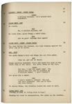 Moe Howard's 27pp. Script Dated November 1949 for The Three Stooges Film ''Three Arabian Nuts'', Working Title ''Genii With the Light Brown Hair'' -- Near Fine Condition