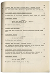 Moe Howard's 25pp. Script Dated May 1950 for The Stooges Film ''Don't Throw That Knife'', Working Title ''Noncensus Takers'' -- With Extra Page of Script Revisions & Call Sheet -- Very Good Plus