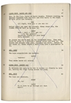 Moe Howard's 27pp. Script Dated May 1950 for The Three Stooges Film ''Merry Mavericks'' -- With Annotations in Moe's Hand Including His Signature -- Very Good Condition