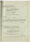 Moe Howard's 14pp. Script Dated November 1950 for The Three Stooges Film ''The Tooth Will Out'' -- Final Draft Script Is Combination of 2 Different Scripts -- Also With Call Sheet & Shooting Schedule