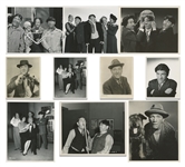 Lot of 19 Shemp Howard 10'' x 8'' Glossy Photos, From Three Stooges Films & Also His Own Films -- Plus 1 Joe Besser 10'' x 8'' Photo -- Very Good -- Full List of 12 Films Online at NateDSanders.com