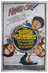 Lot of 34 Three Stooges' Posters, Lobby Cards & Large Photo From 1951-1965