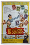 Lot of 34 Three Stooges' Posters, Lobby Cards & Large Photo From 1951-1965