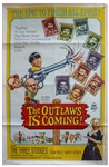Lot of 34 Three Stooges' Posters, Lobby Cards & Large Photo From 1951-1965