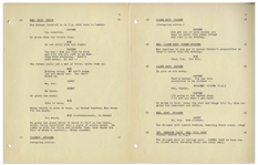 Moe Howard's 23pp. Script Dated December 1951 for The Three Stooges Film ''Up in Daisy's Penthouse'' -- Near Fine Condition