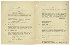 Moe Howard's 12pp. Script Dated May 1952 for The Three Stooges Film ''Booty and the Beast'' -- Signed by Moe on Cover & Additional 5pp. Annotated Shooting Schedule & Call Sheets -- Very Good Plus