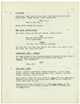 Moe Howard's 22pp. Script Dated June 1953 for The Three Stooges Film ''Pardon My Backfire'' -- With Annotations in Moe's Hand Including His Signatures & Extra 2pp. Shot List -- Very Good Condition