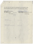 Moe Howard Lot of Two 7pp. Contracts From March 1958, Allowing Norman Maurer to Produce Three Stooges Movies -- Maurer's Copy Additionally Initialed by Moe Throughout -- 8.5'' x 11'', Both Near Fine