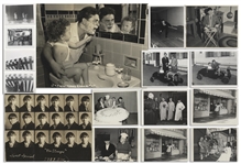 Amazing Trove of 100 Personal Moe Howard Photos -- Family Photos Including His Daughter's Wedding & Three Stooges Photos From the Joe DeRita Era -- Most 5 x 3.5 With Several 8 x 10 -- Very Good