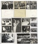 Amazing Trove of 100 Personal Moe Howard Photos -- Family Photos Including His Daughter's Wedding & Three Stooges Photos From the Joe DeRita Era -- Most 5 x 3.5 With Several 8 x 10 -- Very Good