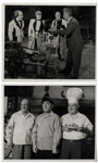 Moe Howard's Lot of 100 Glossy Photos During the Curly Joe Era -- Most From Their Films, Some of Three Stooges Appearances, Etc. -- 94 Measure 10 x 8, Six Approximately 7 x 9 -- Very Good