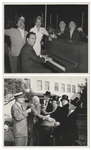 Moe Howard's Lot of 100 Photos From the Curly Joe Era -- Some Candid, Some From Three Stooges Films & Appearances, Cartoon Characters, Etc. -- 10'' x 8'' Except for a Few -- Very Good Plus