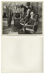 Moe Howard's Lot of 100 Photos From the Curly Joe Era -- Some Candid, Some From Three Stooges Films & Appearances, Cartoon Characters, Etc. -- 10'' x 8'' Except for a Few -- Very Good Plus